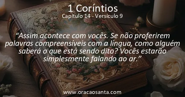 1 Coríntios 14:9