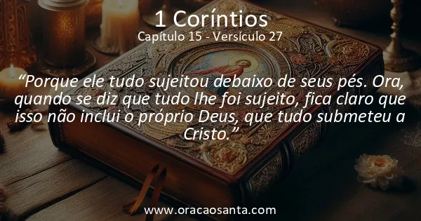 1 Coríntios 15:27