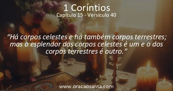1 Coríntios 15:40