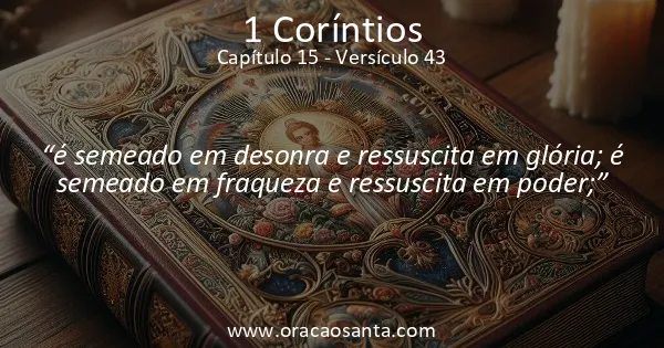 1 Coríntios 15:43