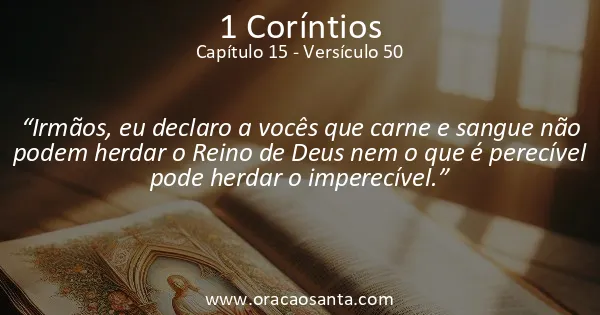 1 Coríntios 15:50