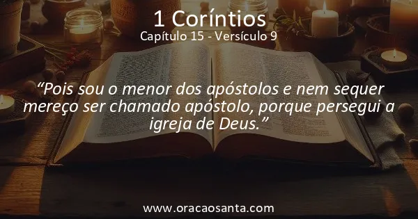 1 Coríntios 15:9
