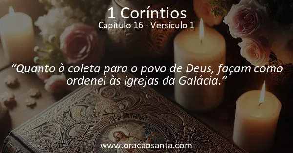 1 Coríntios 16:1
