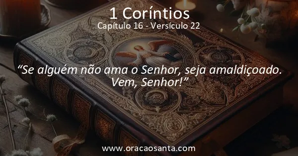 1 Coríntios 16:22