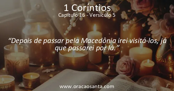 1 Coríntios 16:5