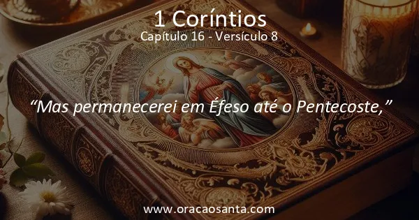1 Coríntios 16:8
