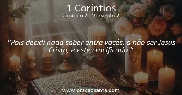 1 Coríntios 2:2