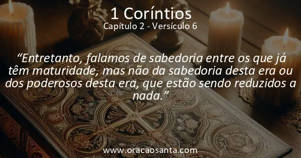 1 Coríntios 2:6