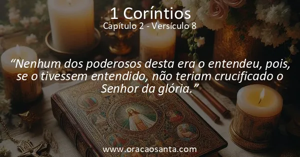 1 Coríntios 2:8