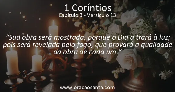 1 Coríntios 3:13