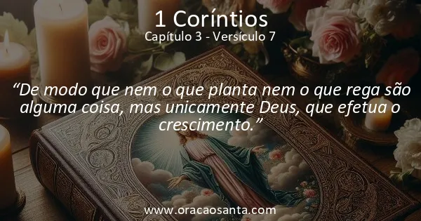 1 Coríntios 3:7