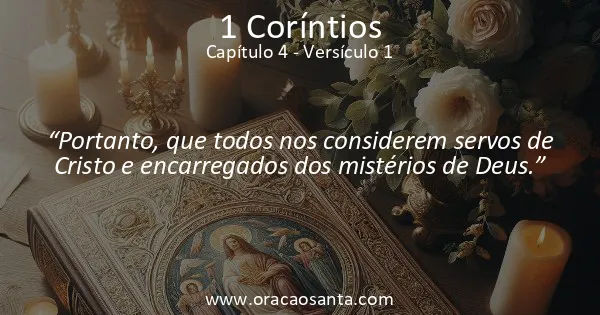 1 Coríntios 4:1