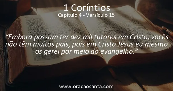 1 Coríntios 4:15