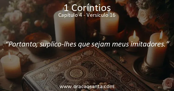 1 Coríntios 4:16