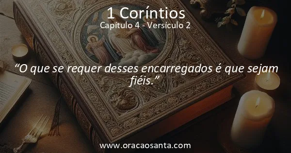 1 Coríntios 4:2