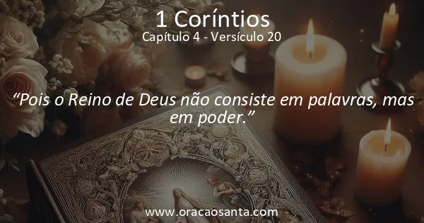 1 Coríntios 4:20