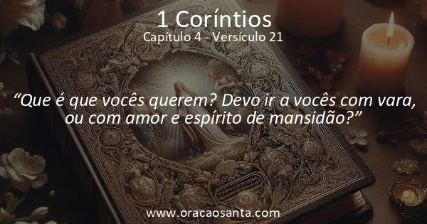 1 Coríntios 4:21