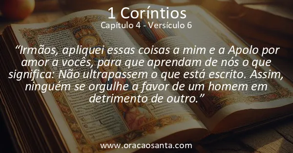 1 Coríntios 4:6