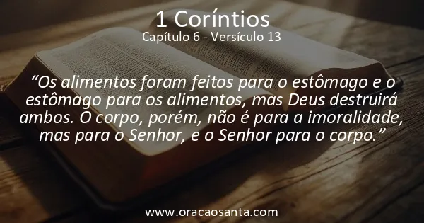 1 Coríntios 6:13