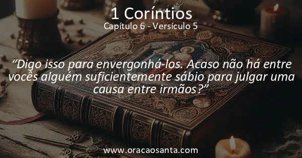 1 Coríntios 6:5