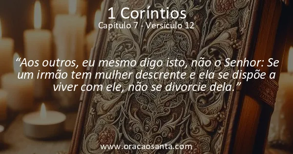 1 Coríntios 7:12