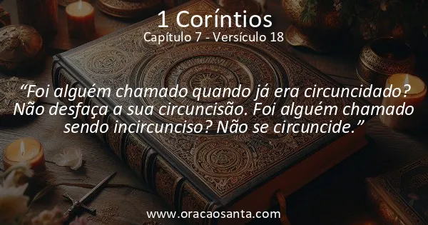 1 Coríntios 7:18