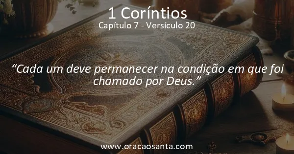 1 Coríntios 7:20