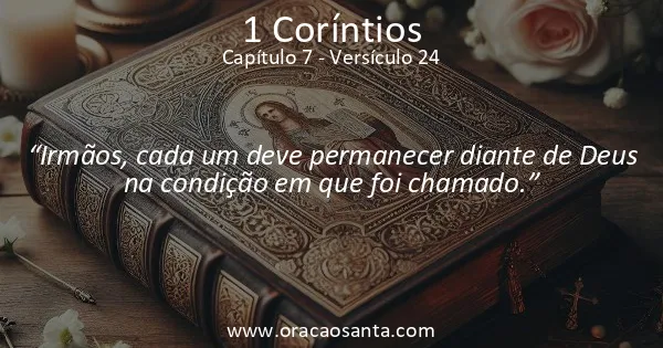 1 Coríntios 7:24