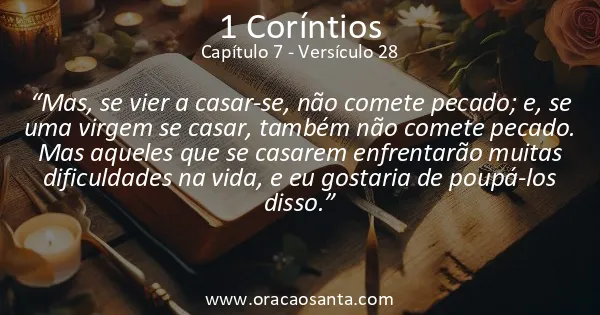 1 Coríntios 7:28
