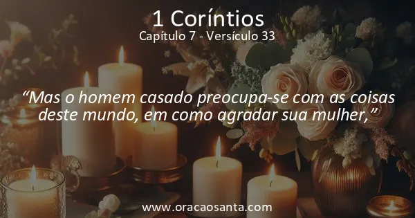 1 Coríntios 7:33