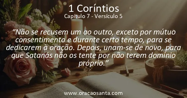 1 Coríntios 7:5