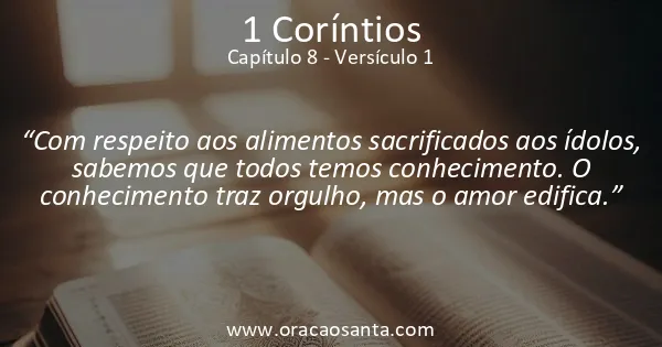 1 Coríntios 8:1
