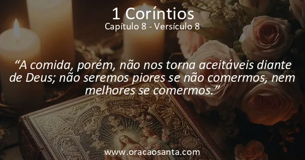 1 Coríntios 8:8