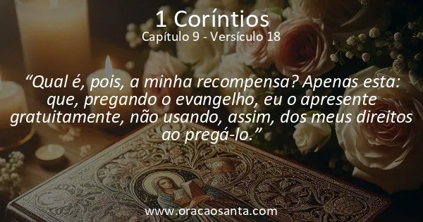1 Coríntios 9:18