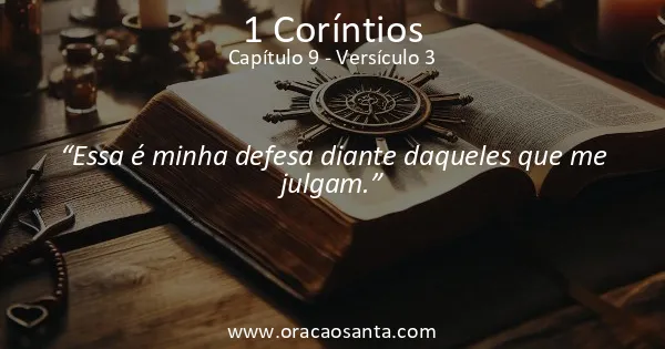 1 Coríntios 9:3