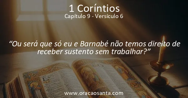 1 Coríntios 9:6