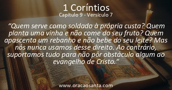 1 Coríntios 9:7