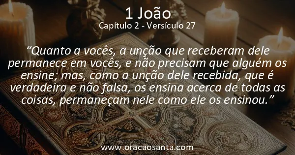 1 João 2:27