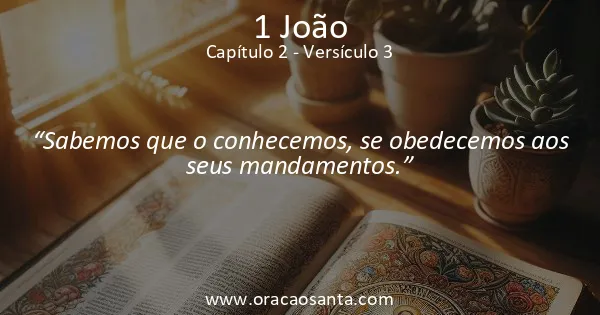1 João 2:3