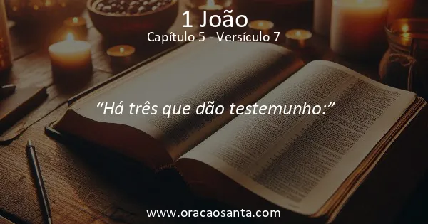 1 João 5:7