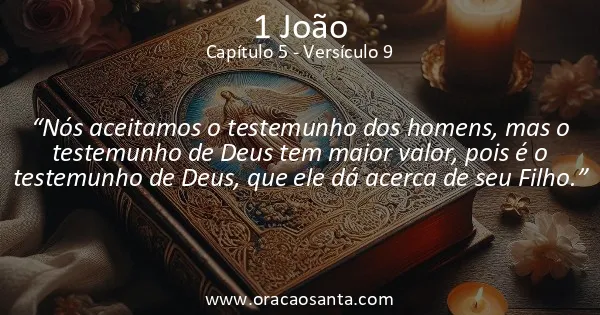 1 João 5:9