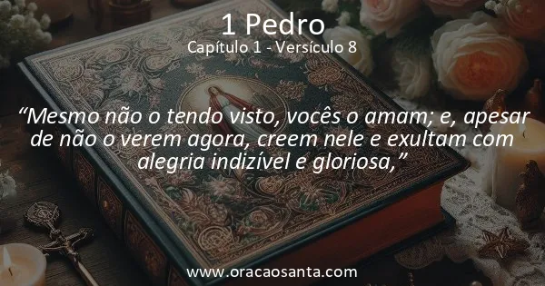 1 Pedro 1:8