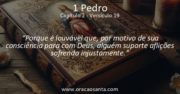 1 Pedro 2:19