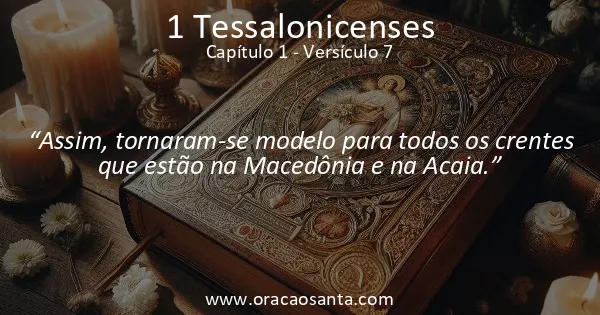 1 Tessalonicenses 1:7