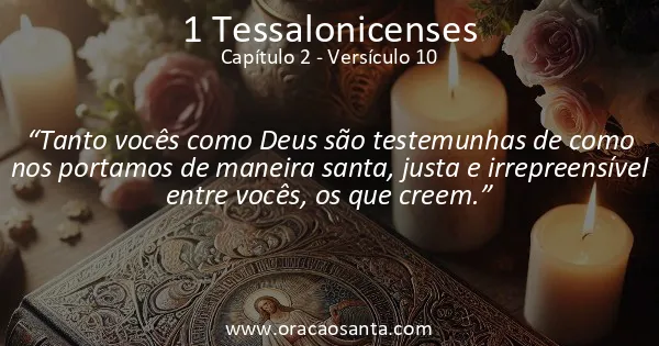 1 Tessalonicenses 2:10