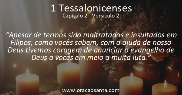 1 Tessalonicenses 2:2