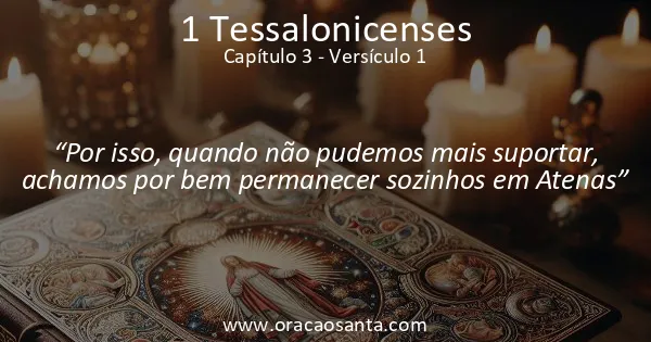 1 Tessalonicenses 3:1