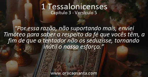 1 Tessalonicenses 3:5