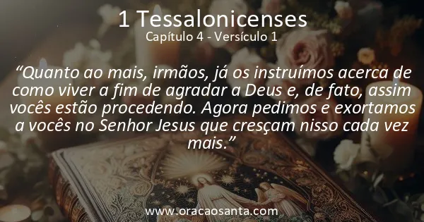 1 Tessalonicenses 4:1
