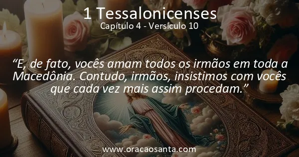 1 Tessalonicenses 4:10
